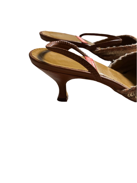 - Mules lentejuelas Gino Vaello • Talla 36