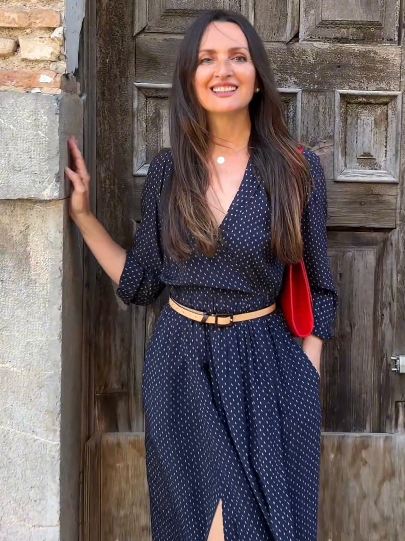 - Vestido seda vintage Max Mara • Talla S