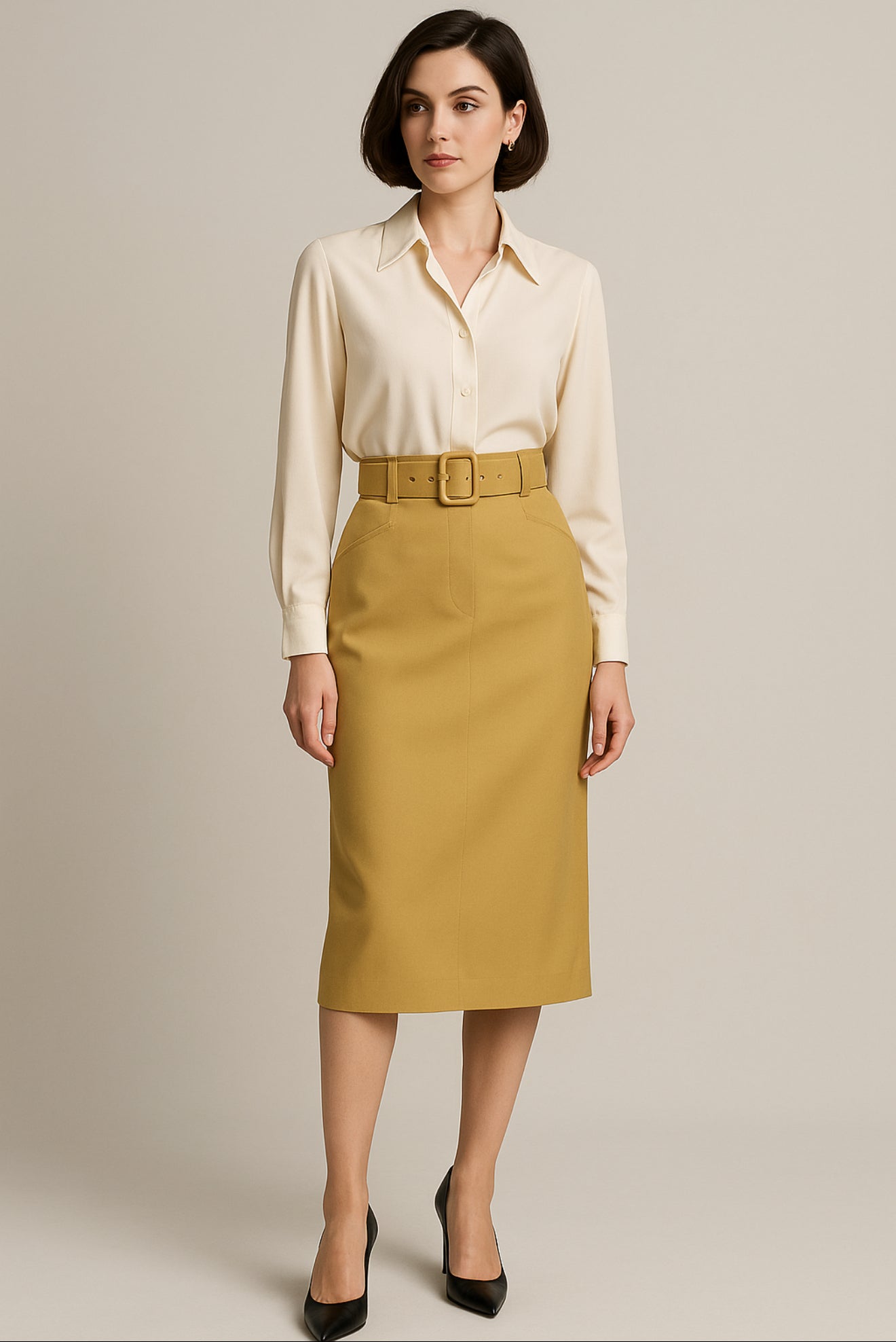 Falda vintage lápiz Burberrys • Talla L
