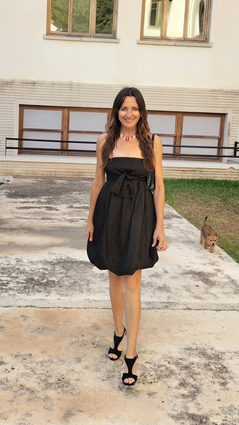 Vestido abullonado DKNY • Talla L