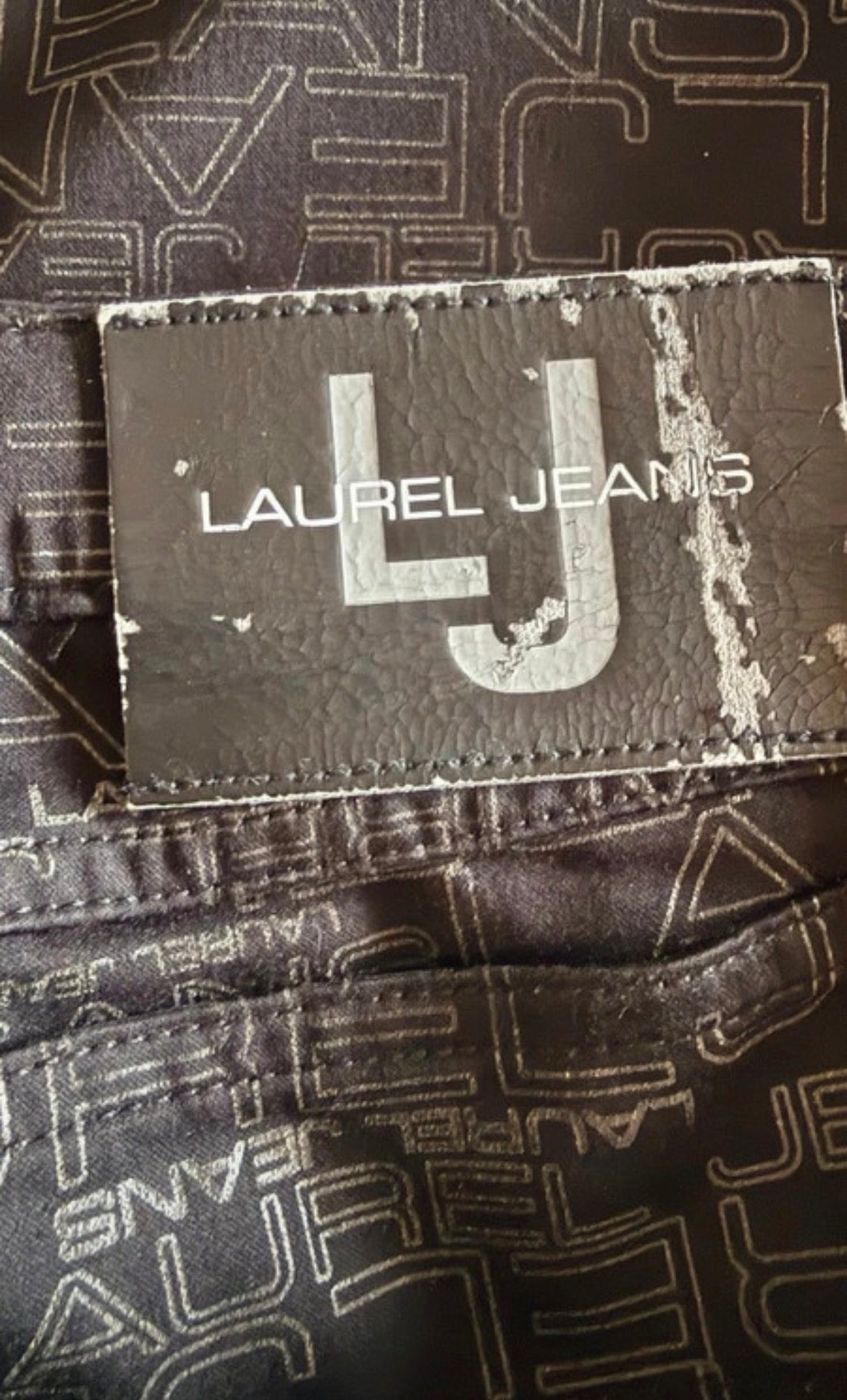 Conjunto monograma Laurèl Jeans • Talla XS