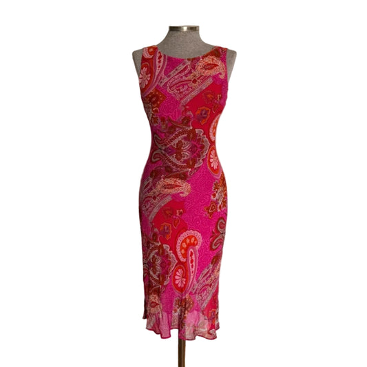 - Vestido seda paisley Shu • Talla S