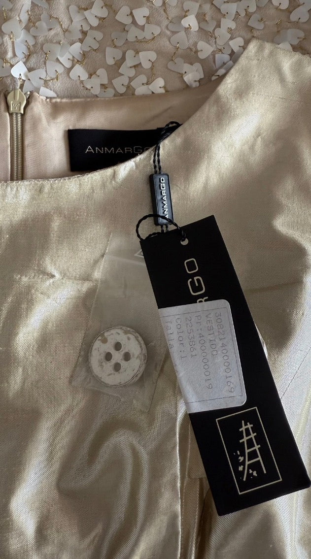 - Vestido seda Anmargo • Talla XXL