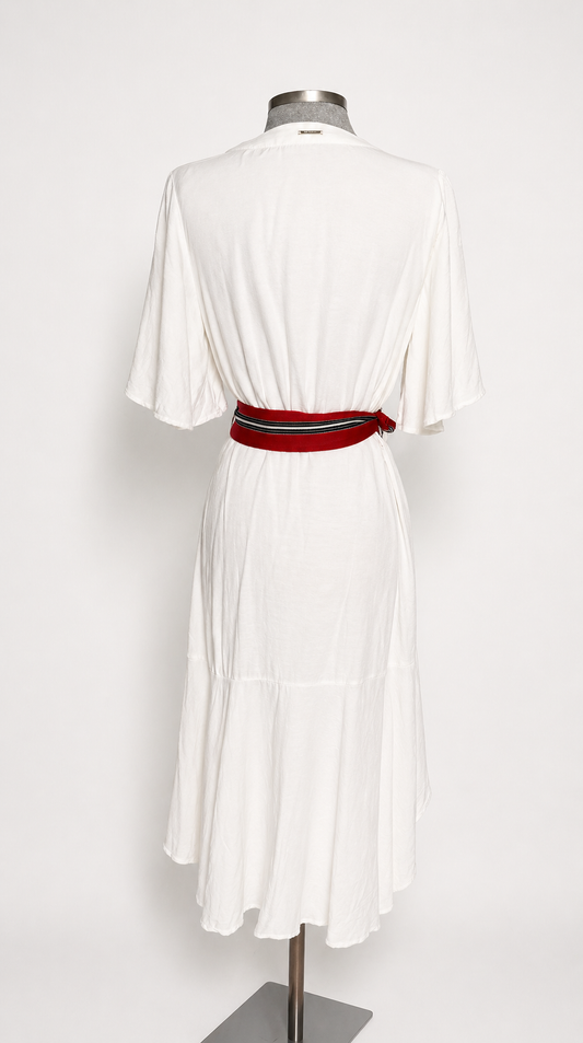- Vestido cruzado Pedro del Hierro • Talla M