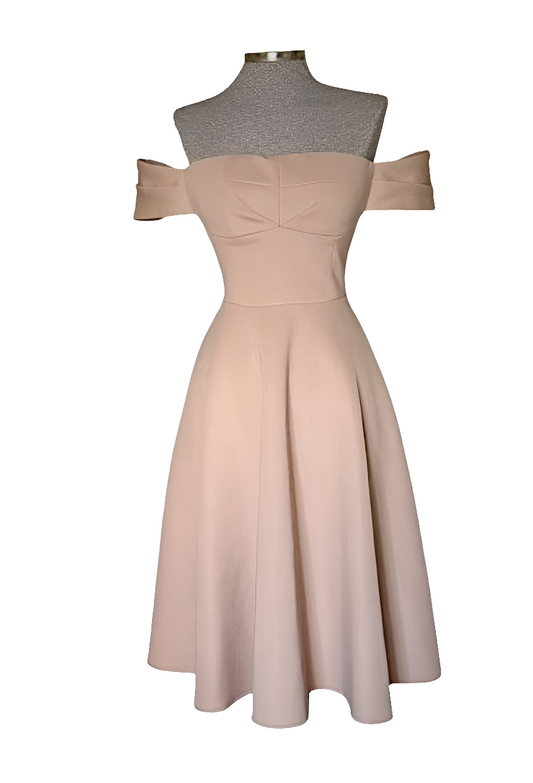 Vestido nude True Decadence • Talla M