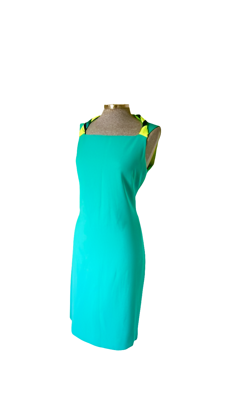 Vestido midi Tahari • Talla L