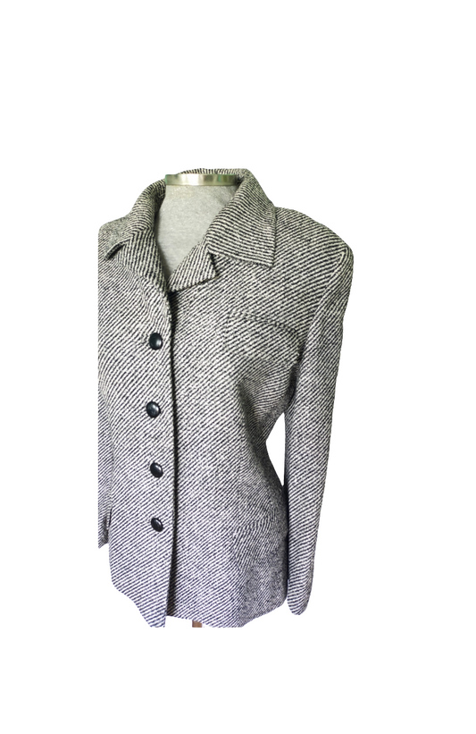 Blazer vintage seda y lana Loewe • Talla XL/XXL