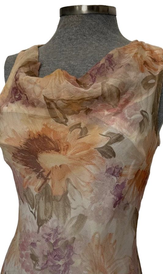 Vestido seda Roberto Verino • Talla S