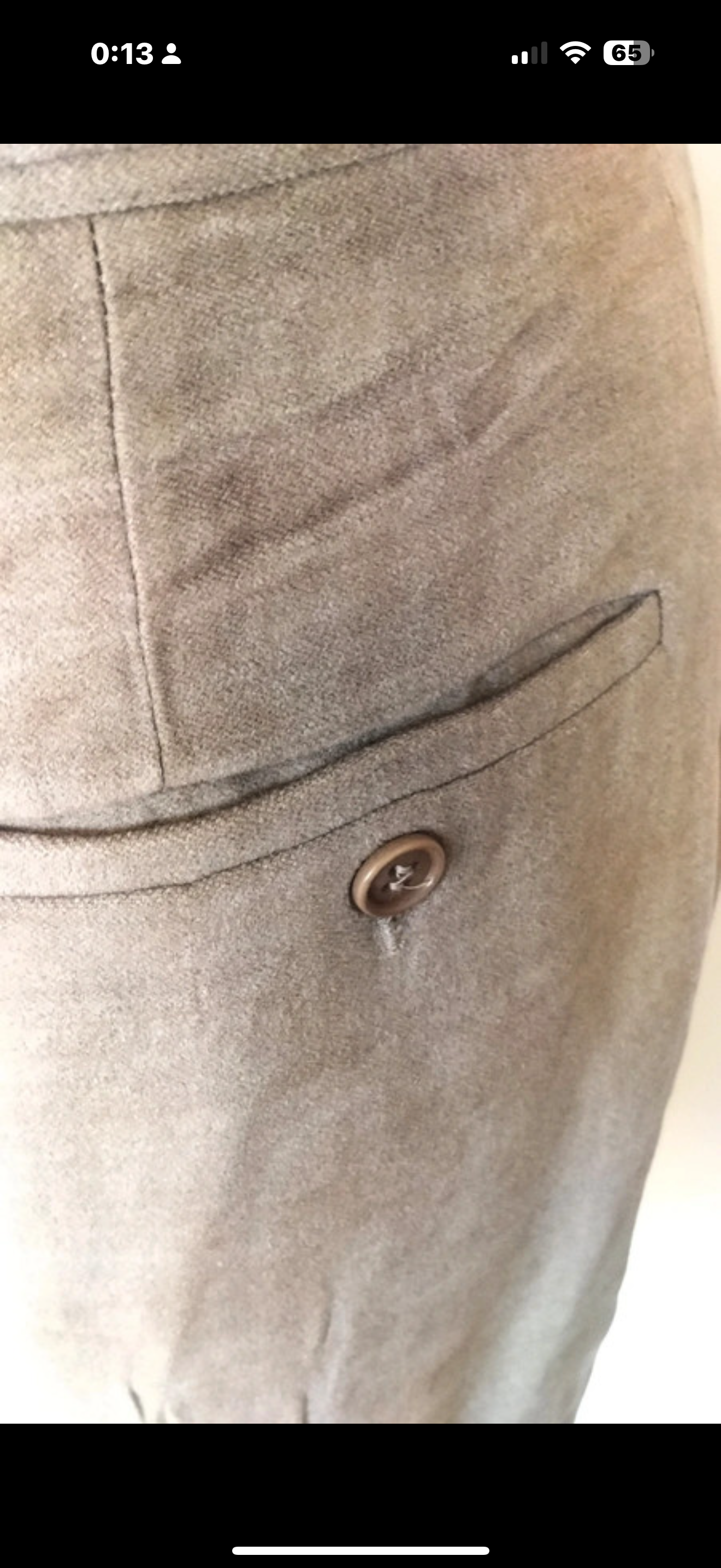 Falda vintage terciopelo Max Mara · Talla M