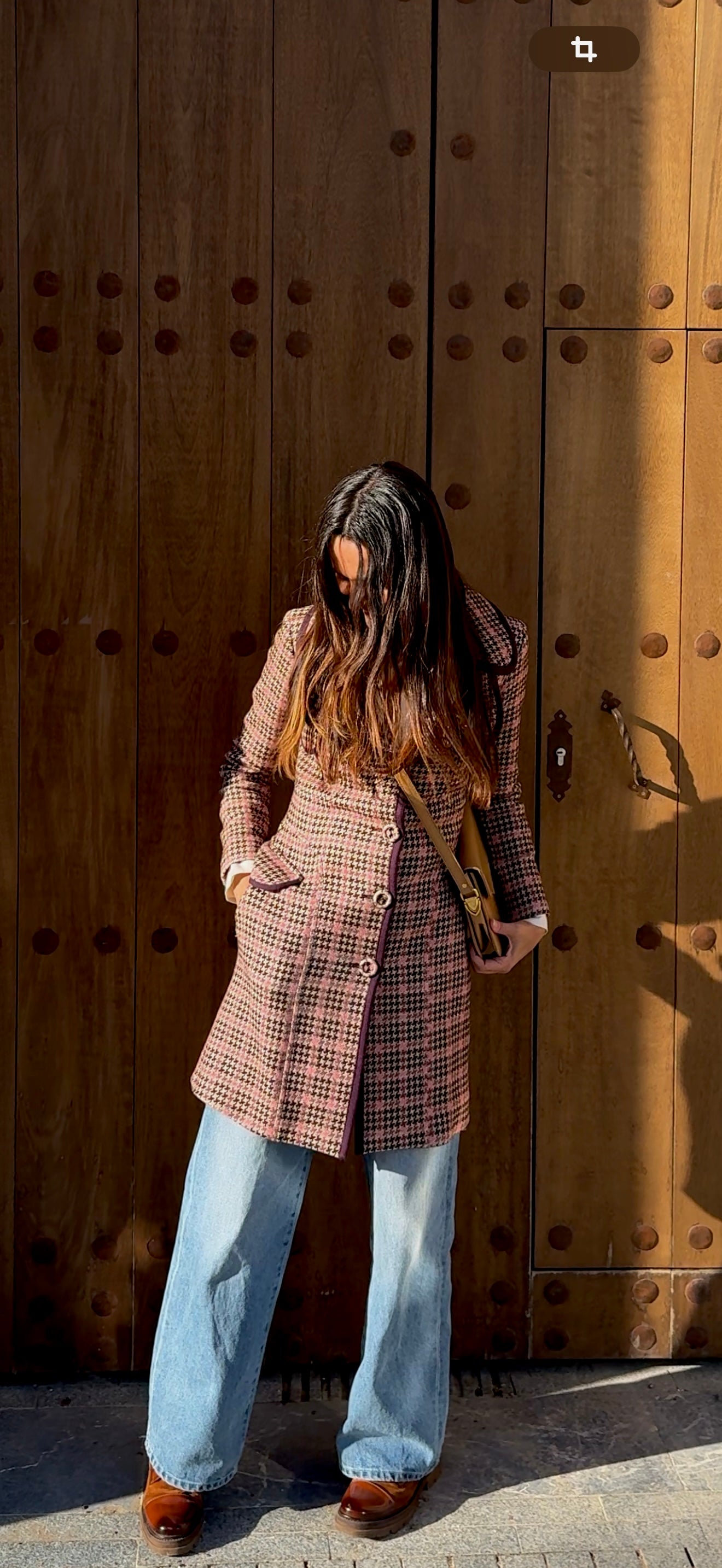 Abrigo tweed · Sastrería italiana • Talla S