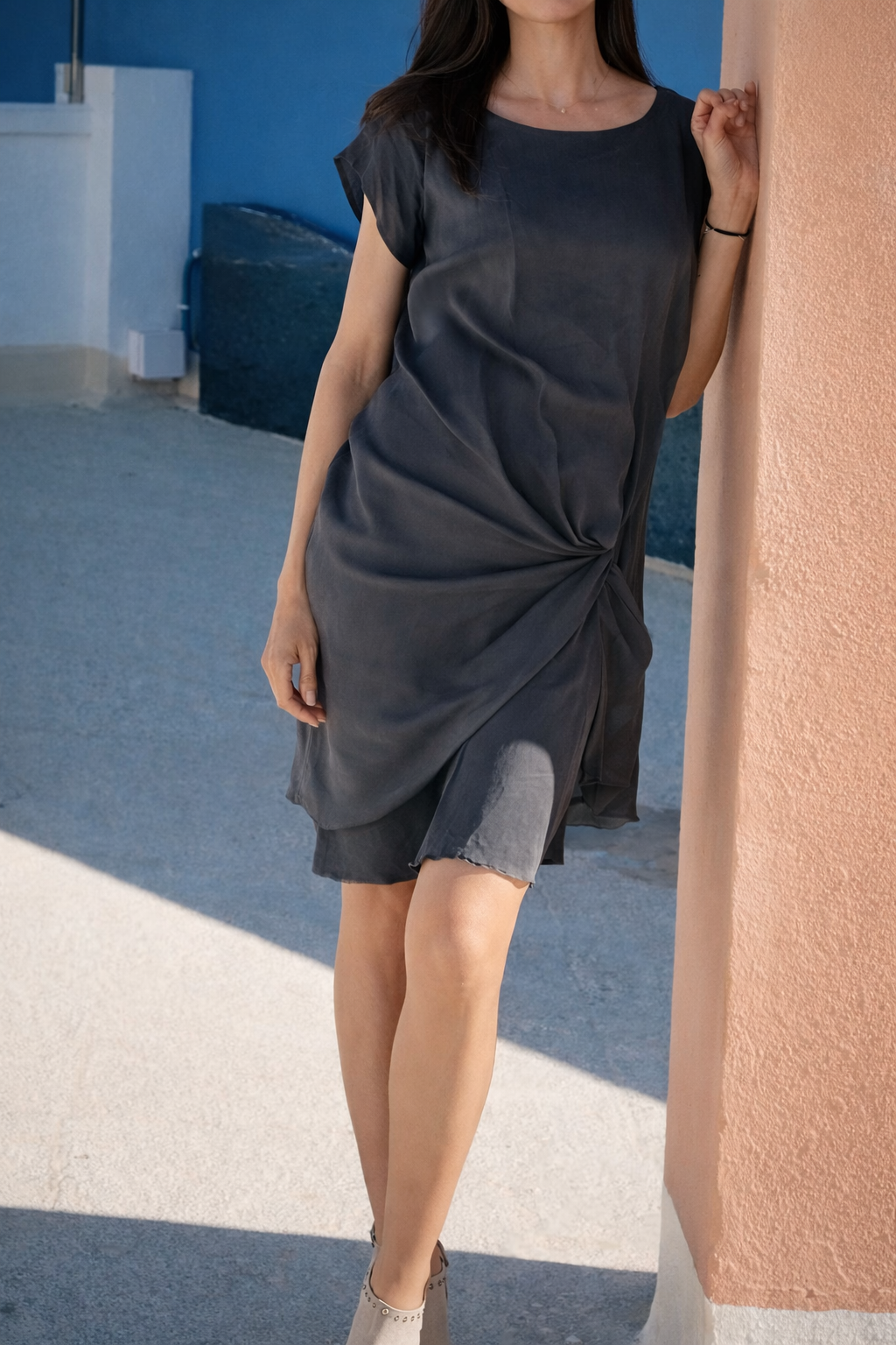 - Vestido asimétrico Pure DKNY • Talla M