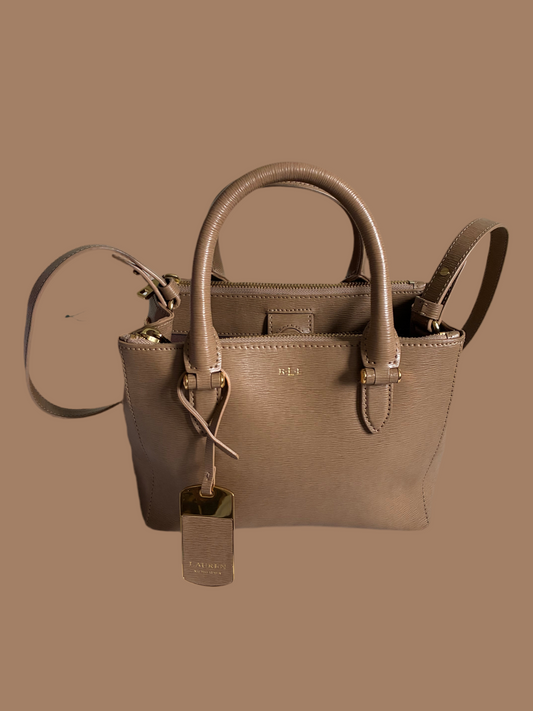 - Bolso satchel Lauren Ralph Lauren