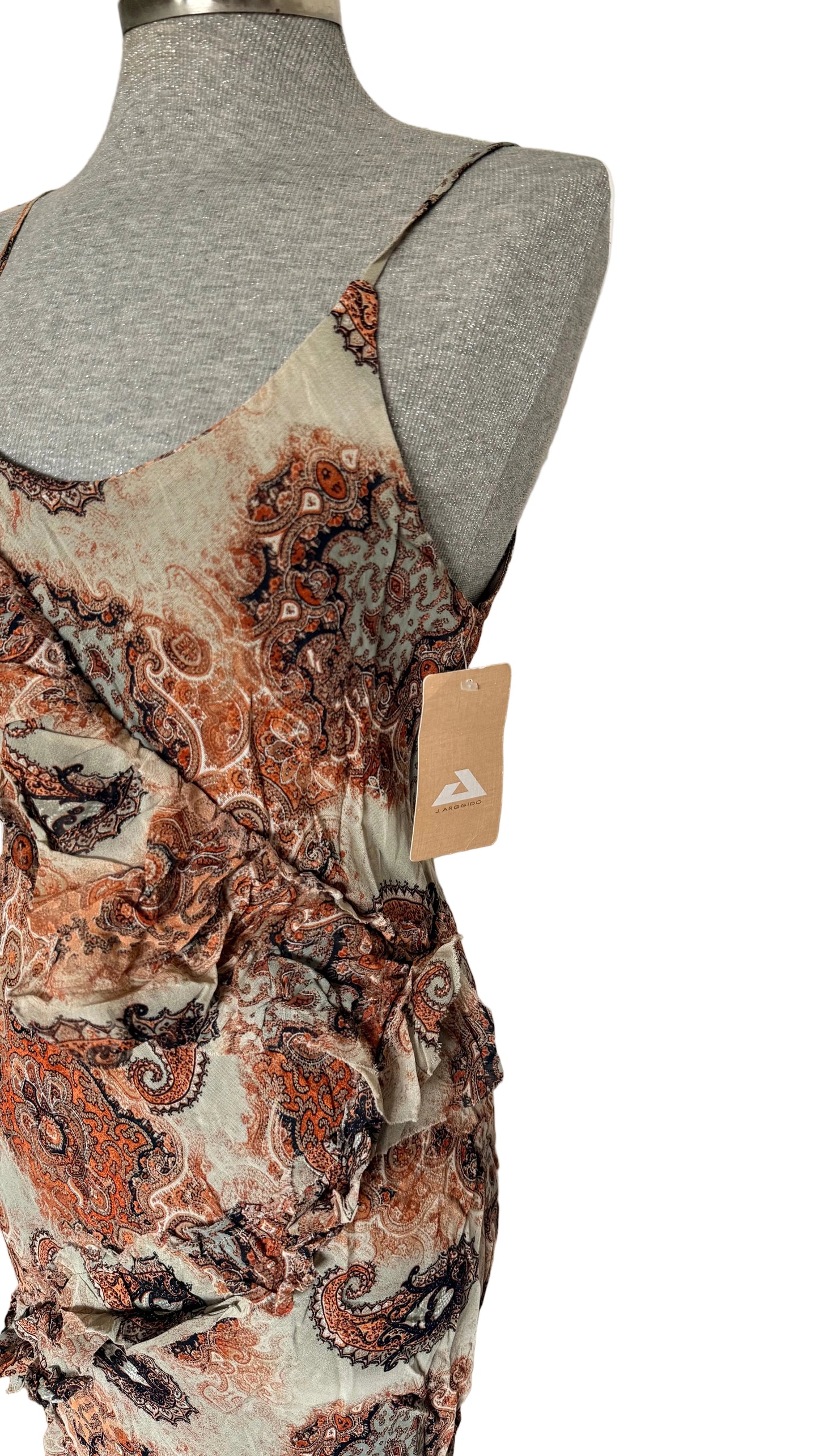- Vestido paisley J. Arggido • Talla S