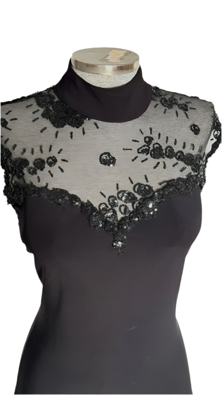 - Vestido vintage encaje • Talla 4XL