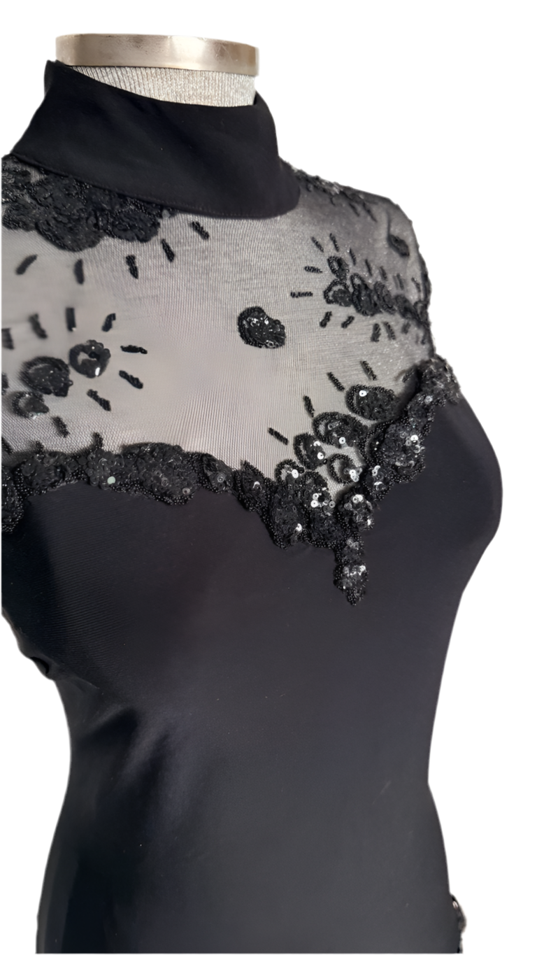 - Vestido vintage encaje • Talla 4XL