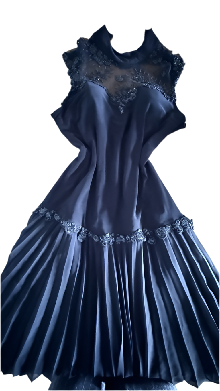- Vestido vintage encaje • Talla 4XL