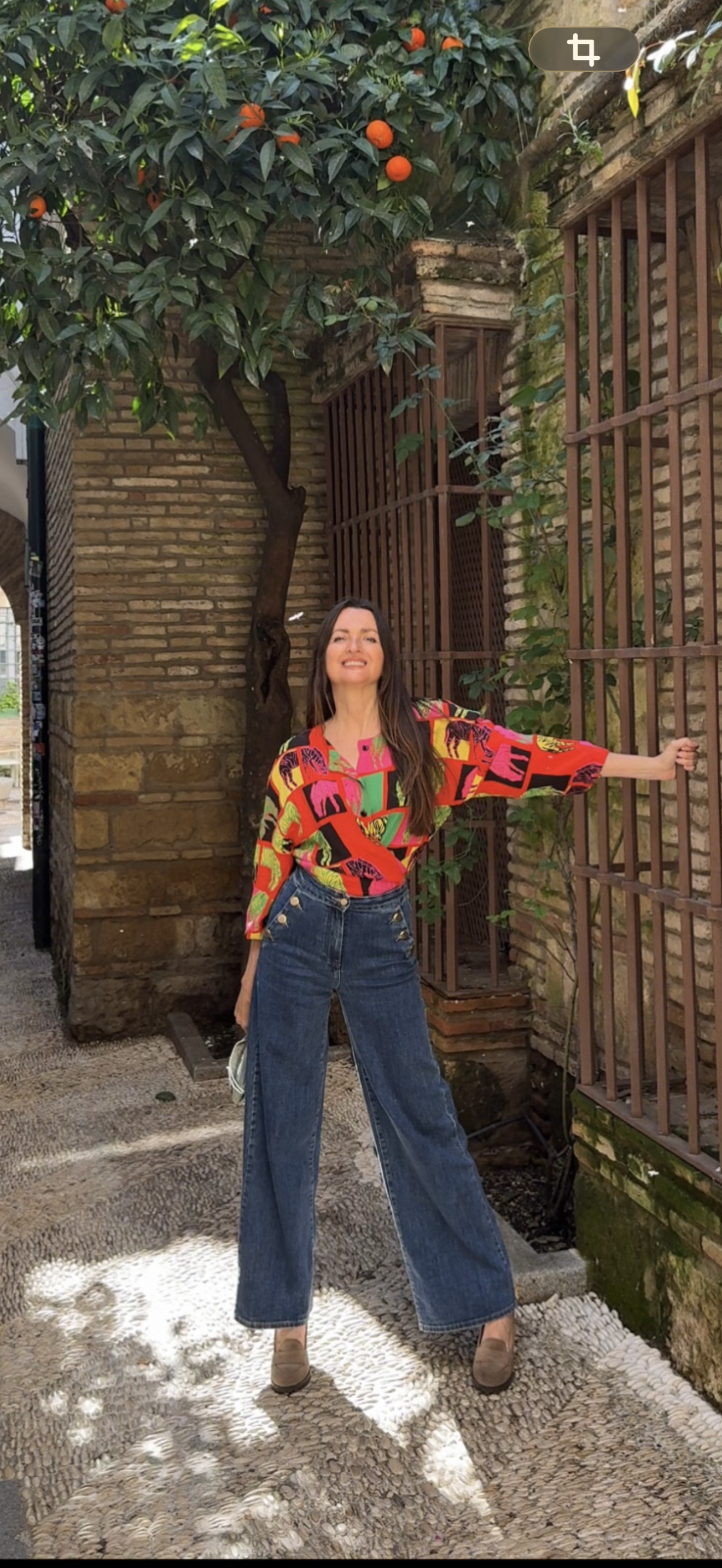 Blusa vintage seda Escada by Margaretha Ley • Talla XL
