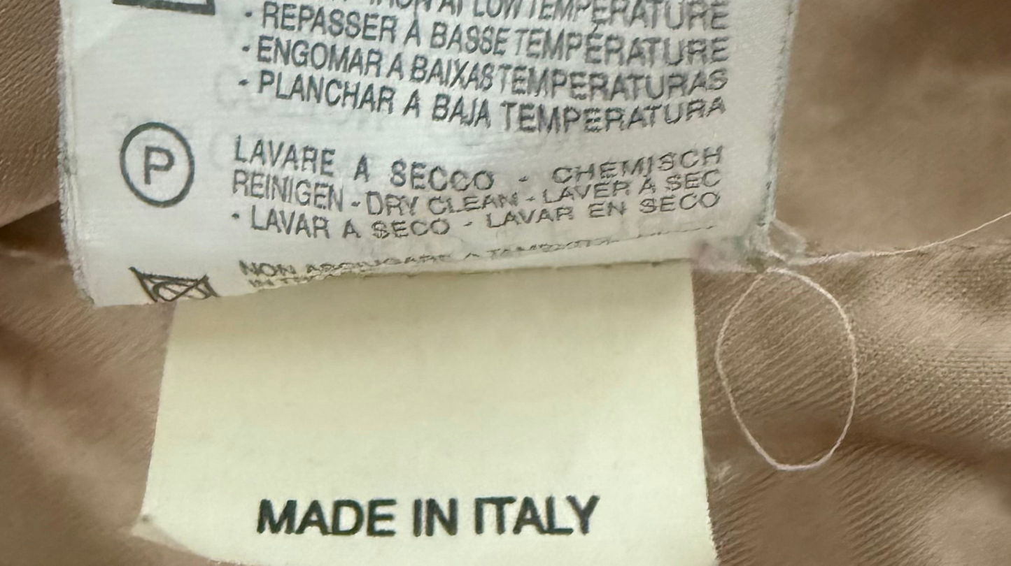 Abrigo tweed · Sastrería italiana • Talla S