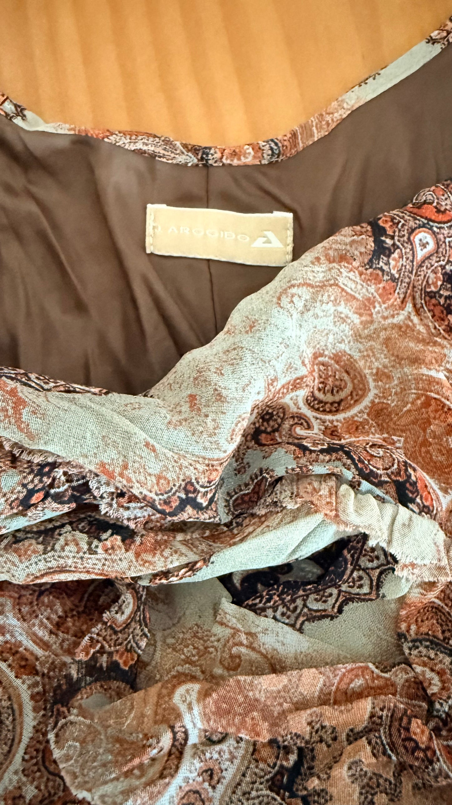 - Vestido paisley J. Arggido • Talla S