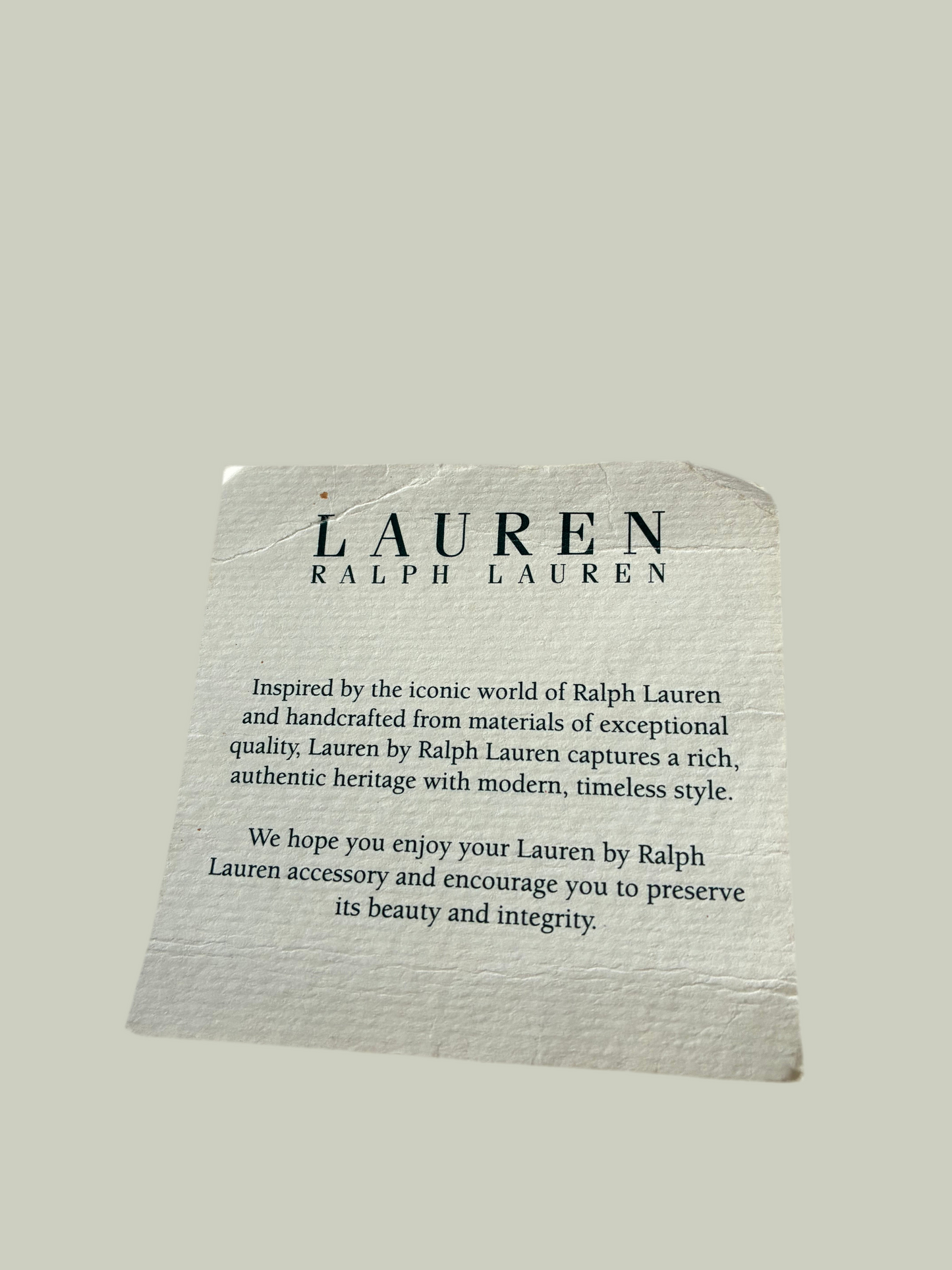 - Bolso satchel Lauren Ralph Lauren