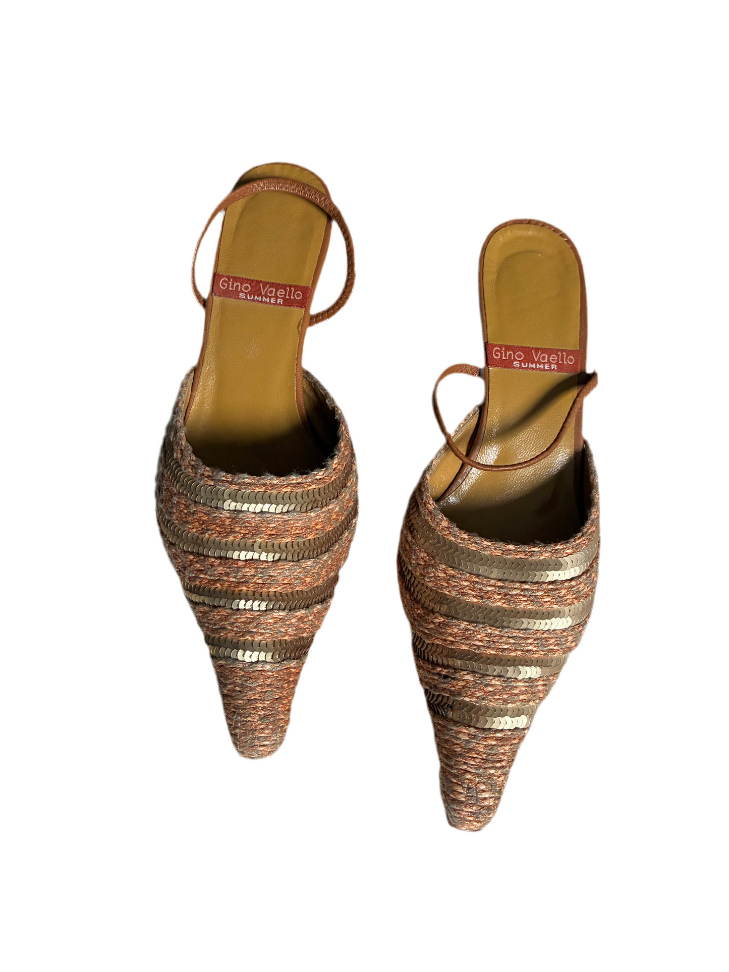 - Mules lentejuelas Gino Vaello • Talla 36