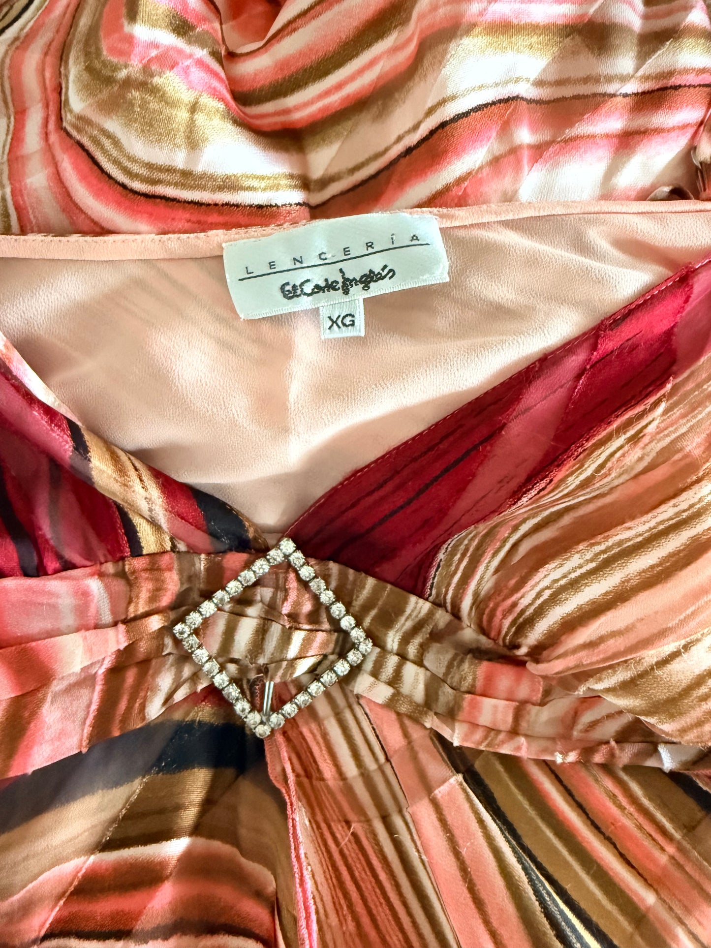 - Vestido lencero vintage • Talla XL