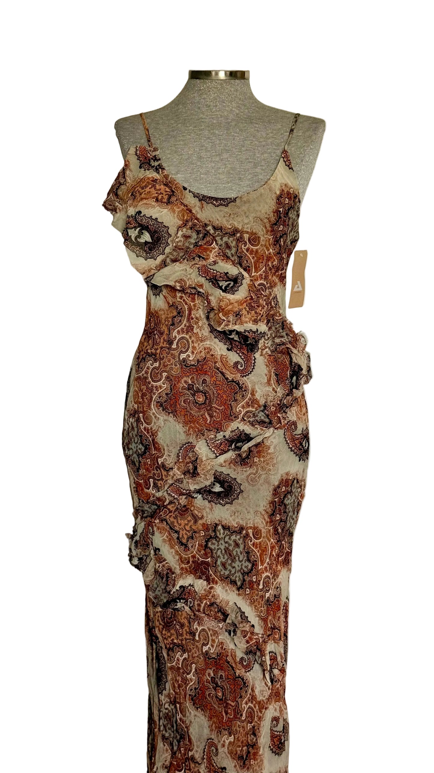 - Vestido paisley J. Arggido • Talla S