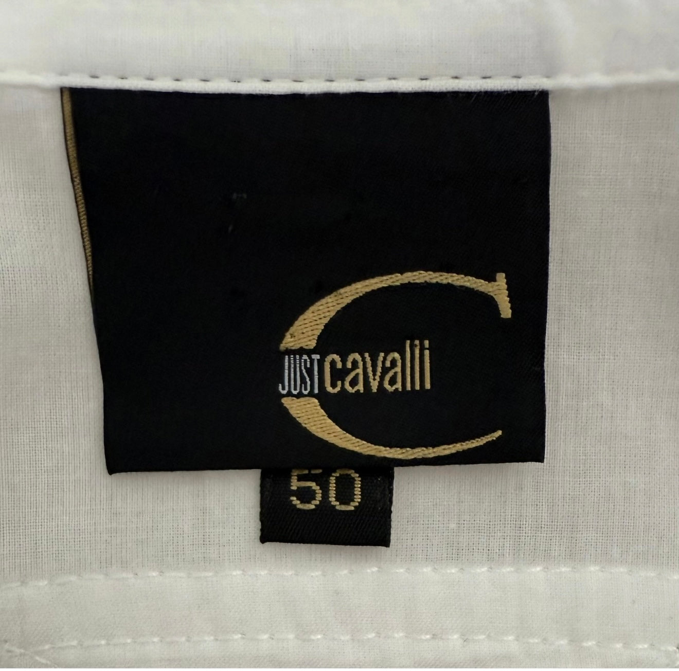 Camisa abalorios Just Cavalli • Talla 3XL