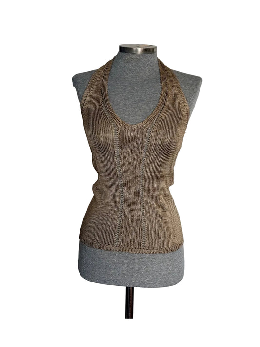 - Top halter vintage DKNY • Talla S