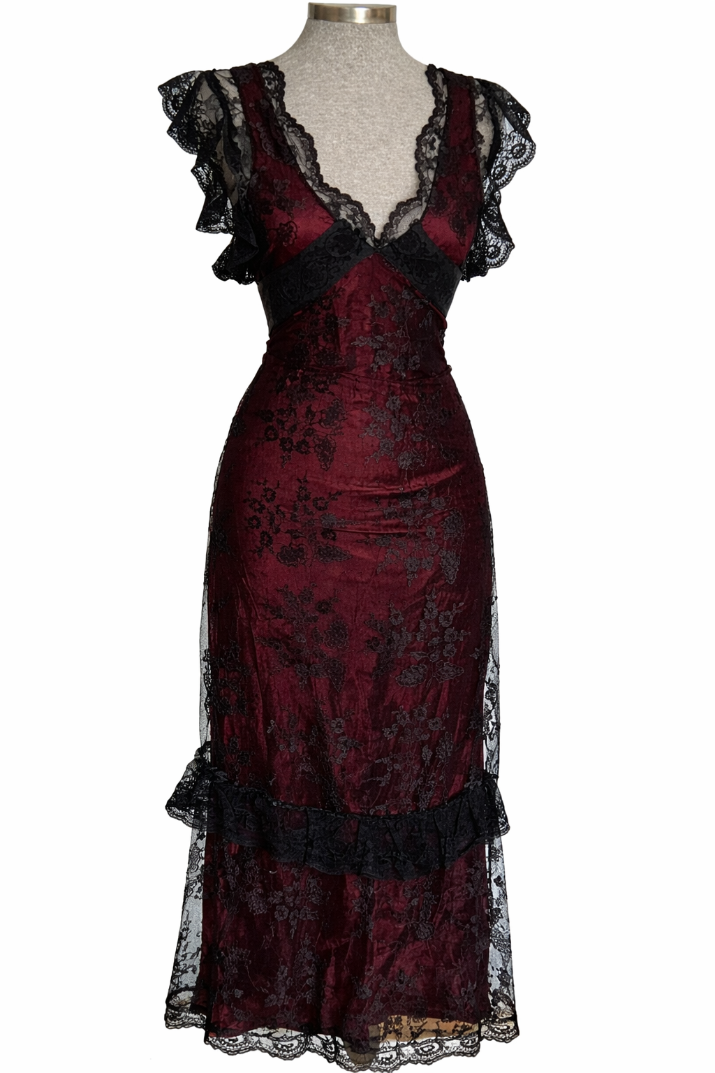 - Vestido encaje Roberto Verino • Talla M