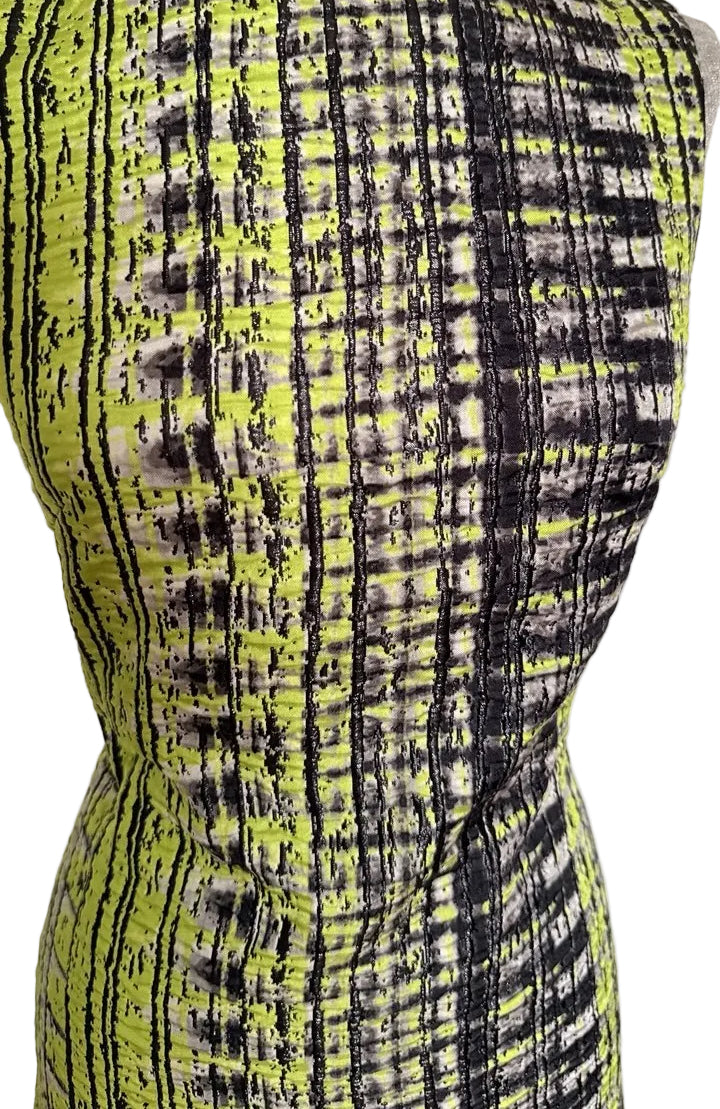 - Vestido  estampado gráfico Elie Tahari • Talla L
