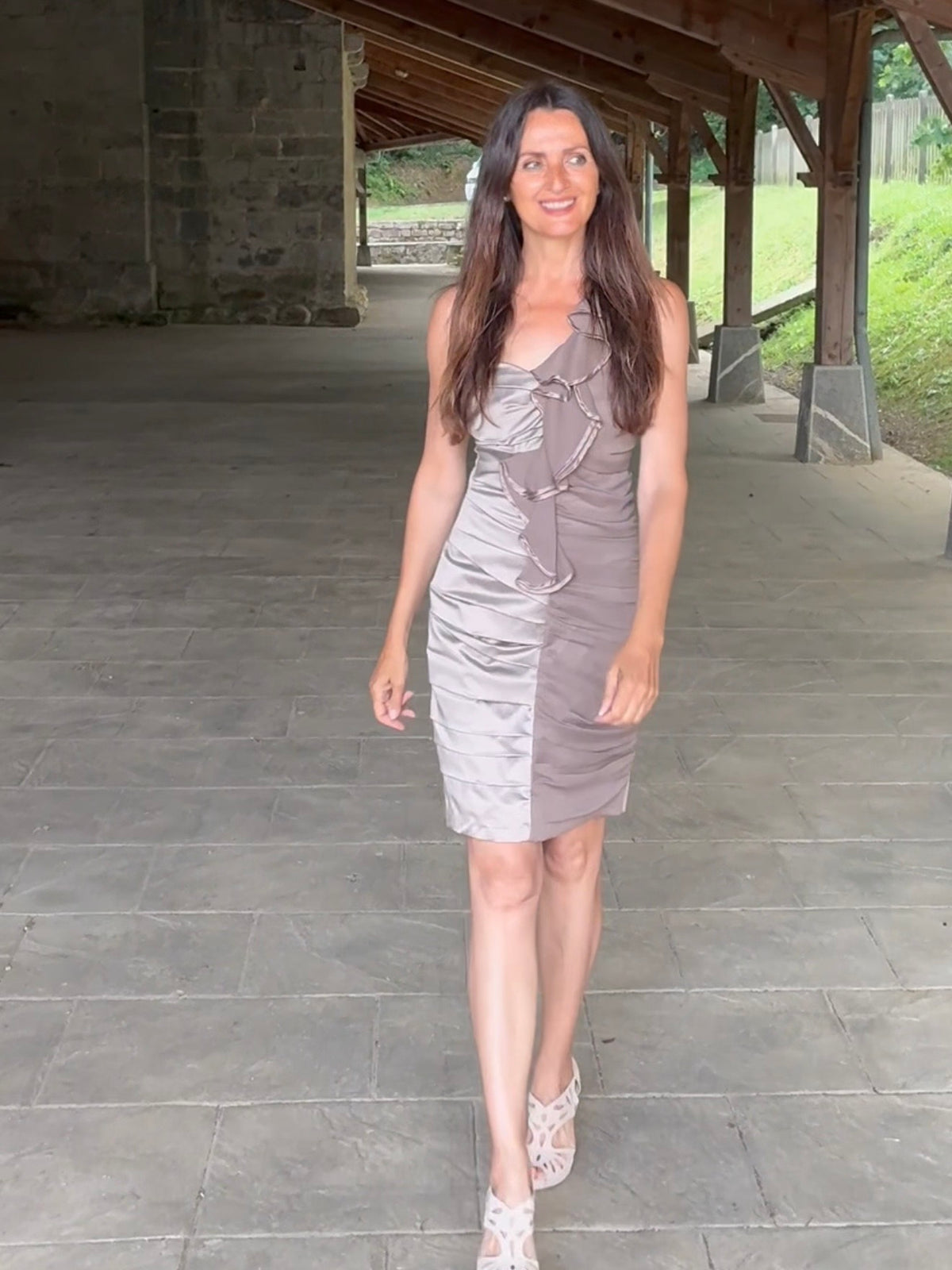 Vestido asimétrico Rinascimiento • Talla M