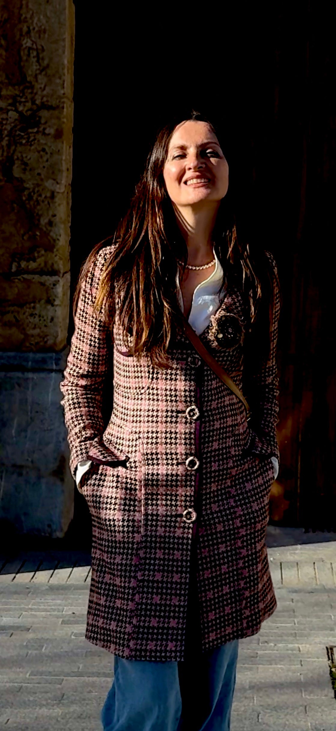 Abrigo tweed · Sastrería italiana • Talla S