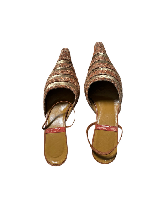 - Mules lentejuelas Gino Vaello • Talla 36