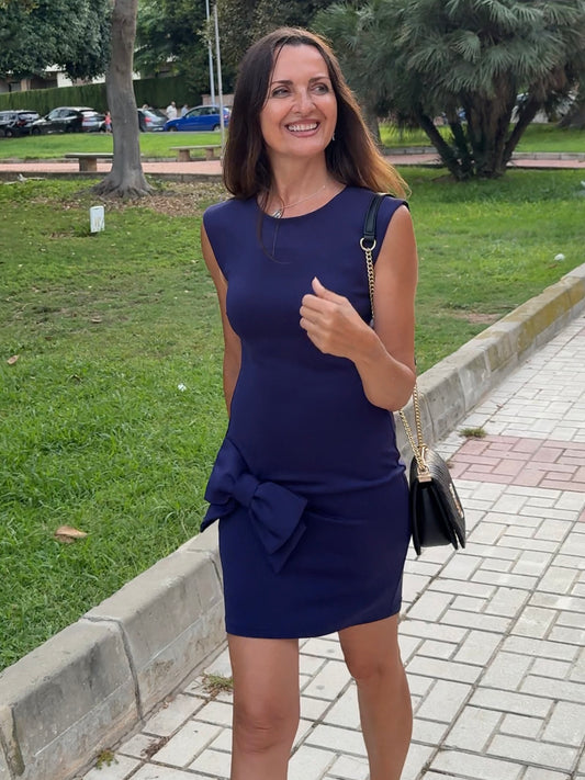 Vestido lazo Etxart & Panno • Talla S