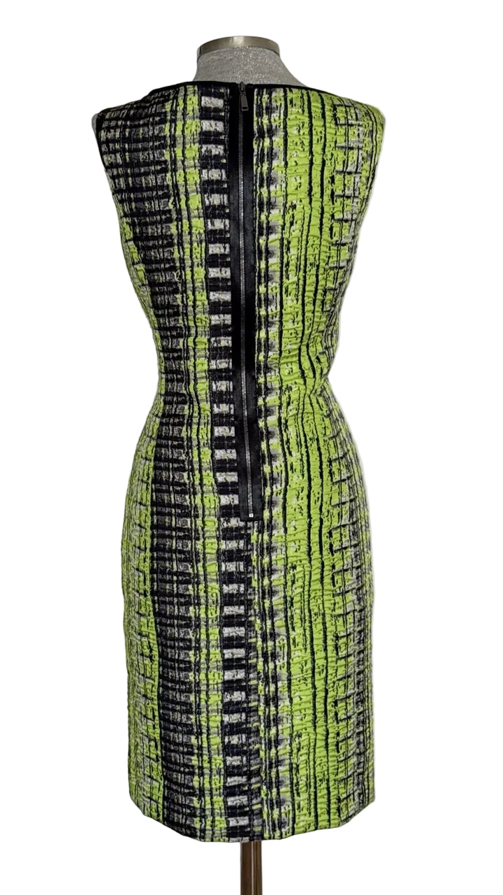 - Vestido  estampado gráfico Elie Tahari • Talla L