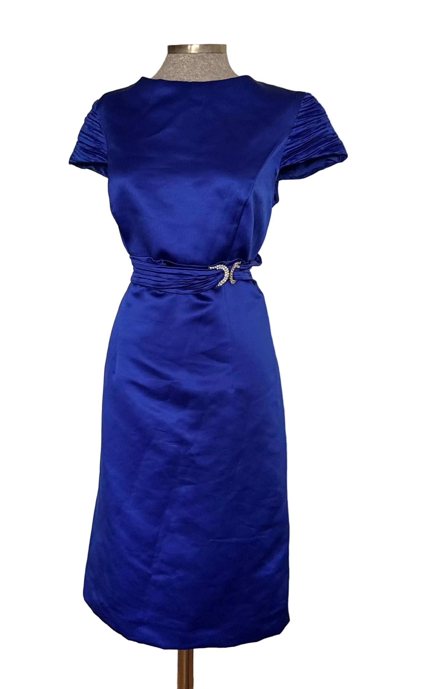 - Vestido satinado Santiago Sánchez • Talla 4XL