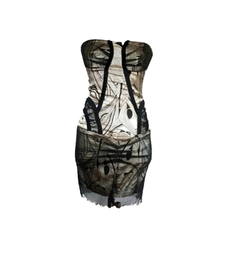 Vestido satén Elisabetta Franchi Celyn • Talla S