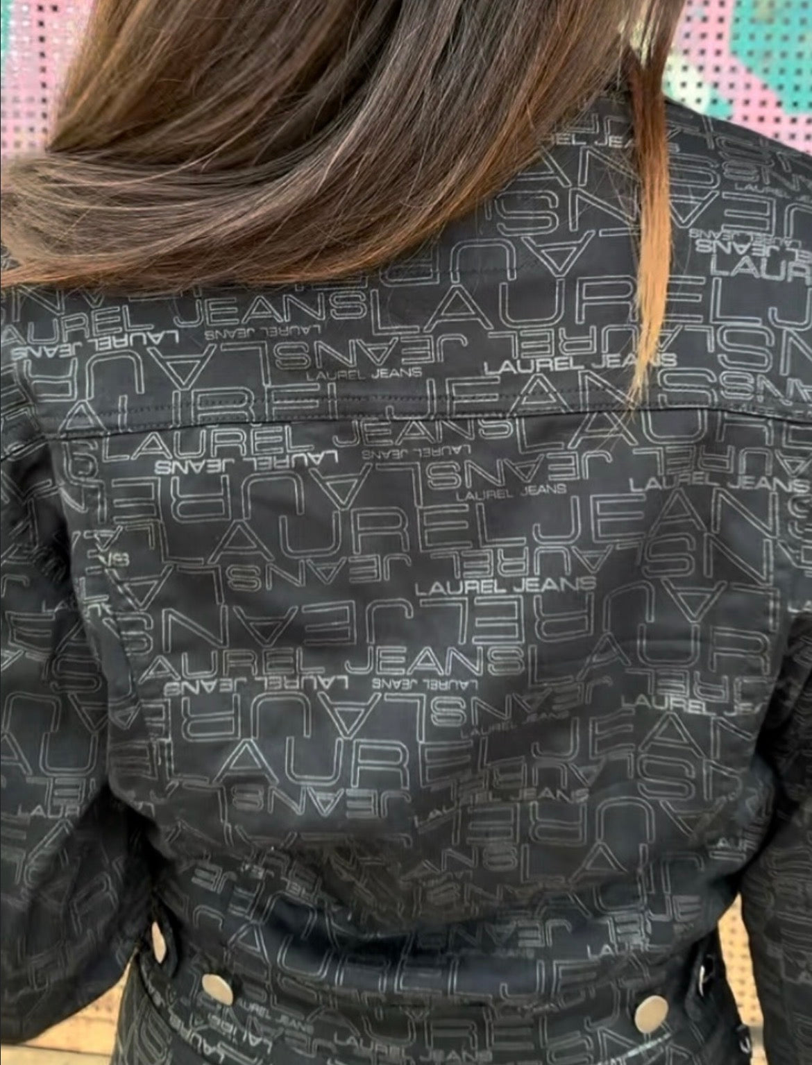 Conjunto monograma Laurèl Jeans • Talla XS