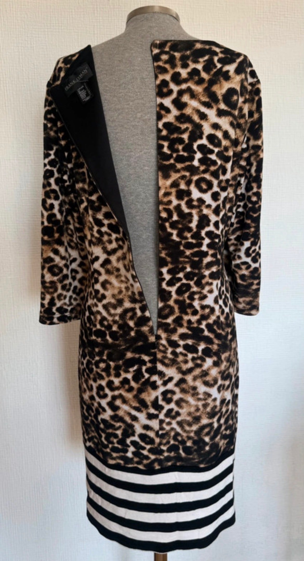 Vestido animal print Frank Lyman • Talla 4XL