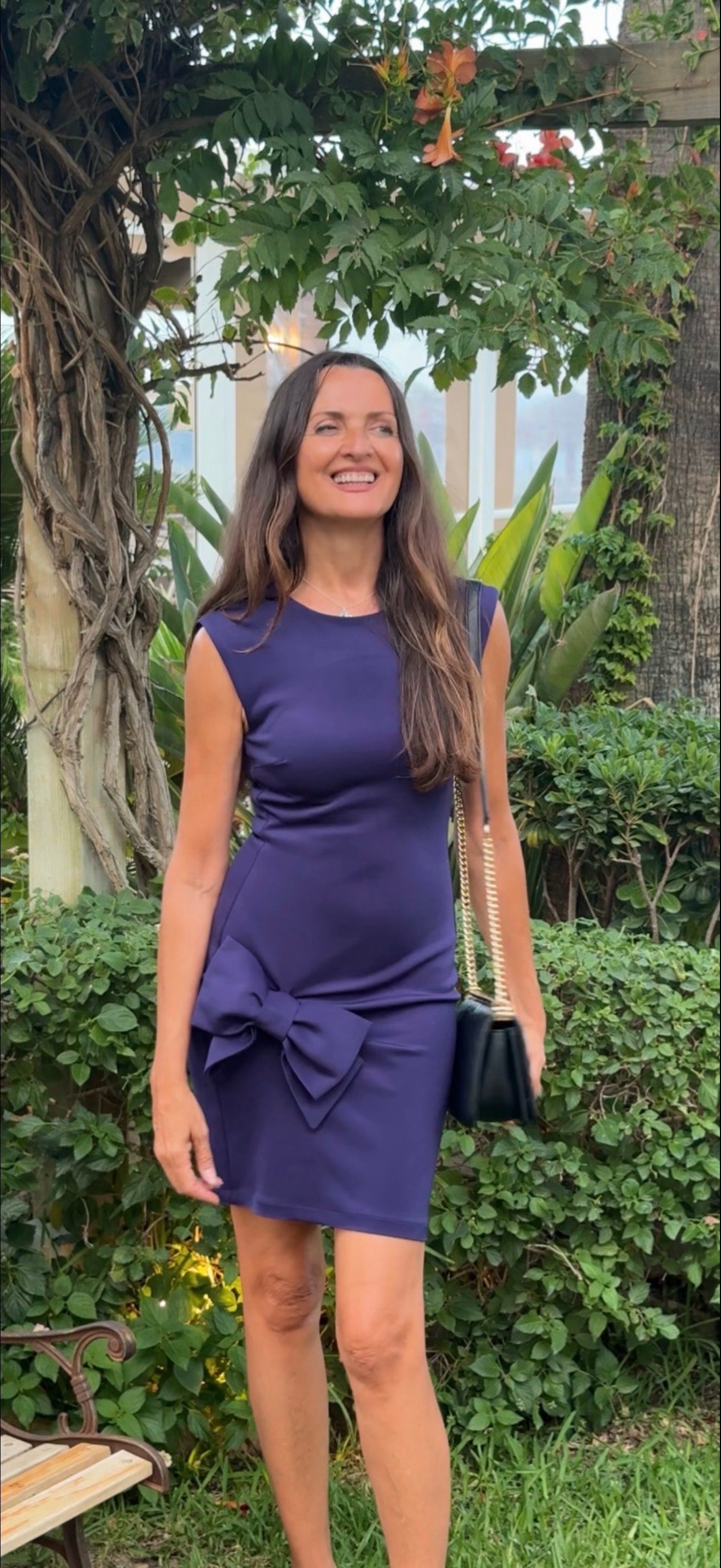 Vestido lazo Etxart & Panno • Talla S