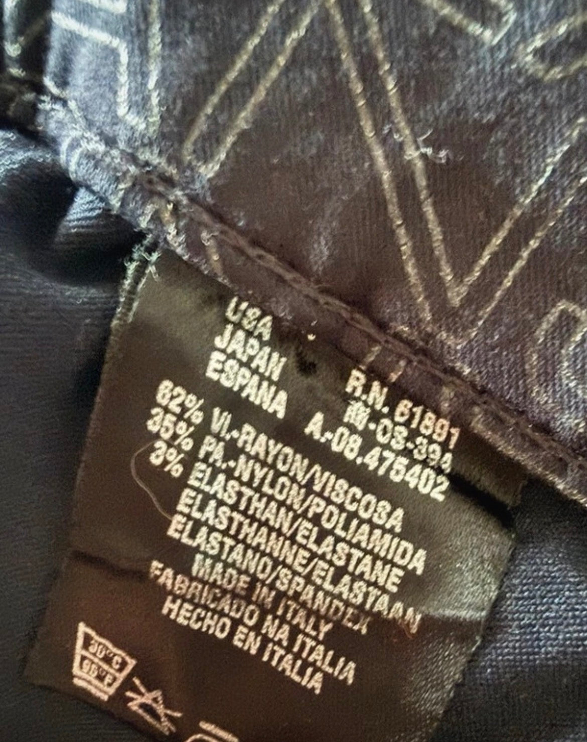 Conjunto monograma Laurèl Jeans • Talla XS
