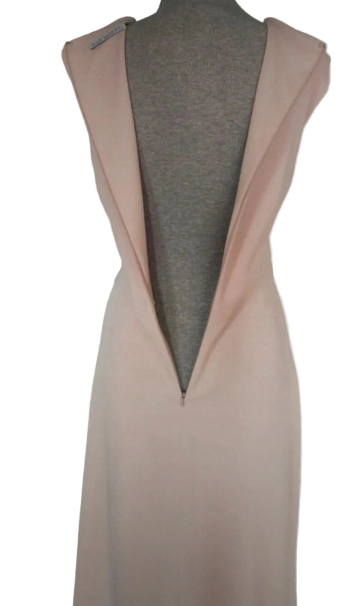 - Vestido crepé musgo Gina Bacconi • Talla XXL