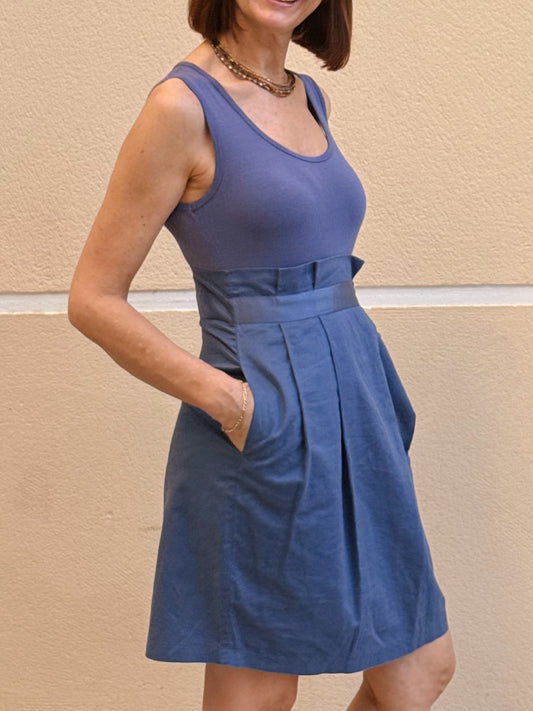 Vestido efecto dos piezas Adolfo Domínguez • Talla L