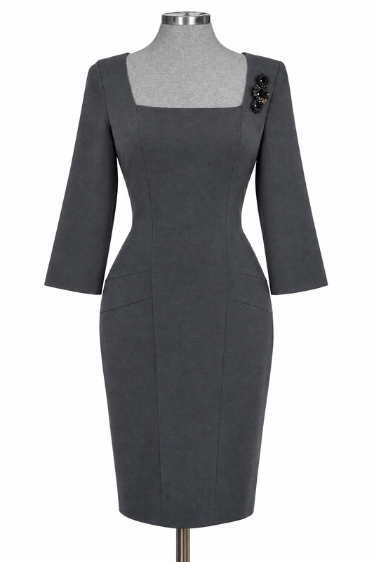 Vestido Arggido estructurado • Talla L