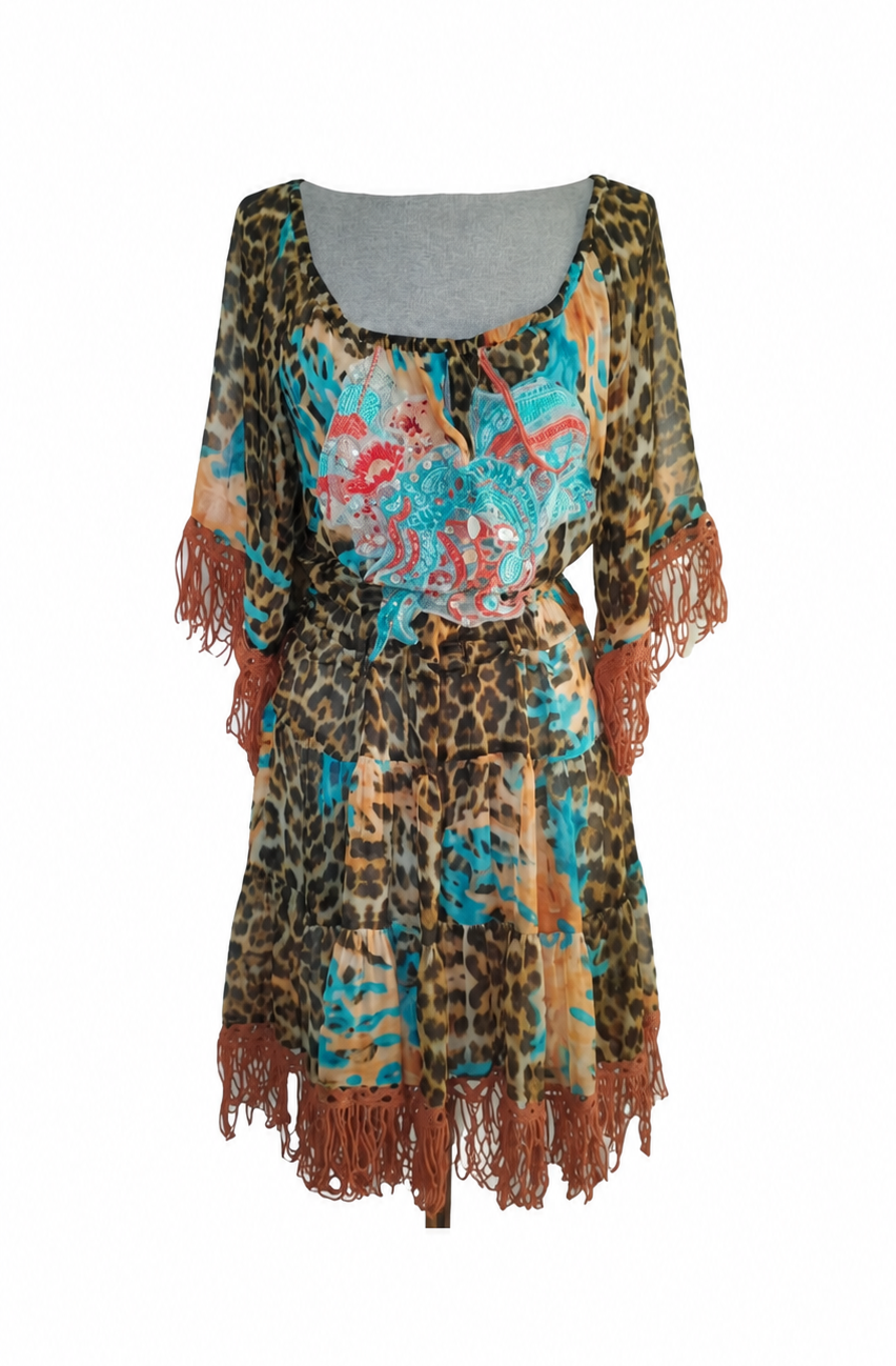 Vestido Antica Sartoria by Giacomo Cirque pedrería • Talla L - XXL