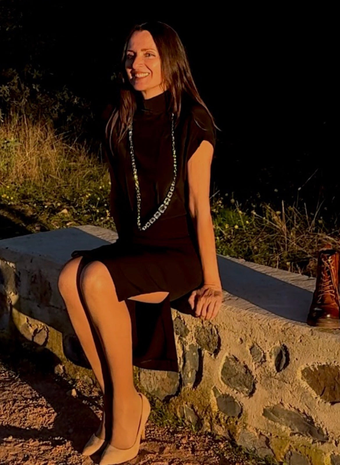 Vestido seda By Malene Birger • Talla XS/S