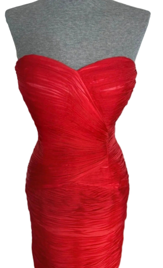 - Vestido palabra de honor Carla Ruiz • Talla M