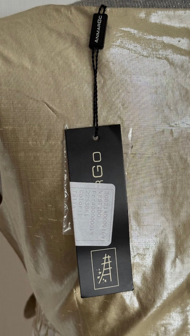 - Vestido seda Anmargo • Talla XXL