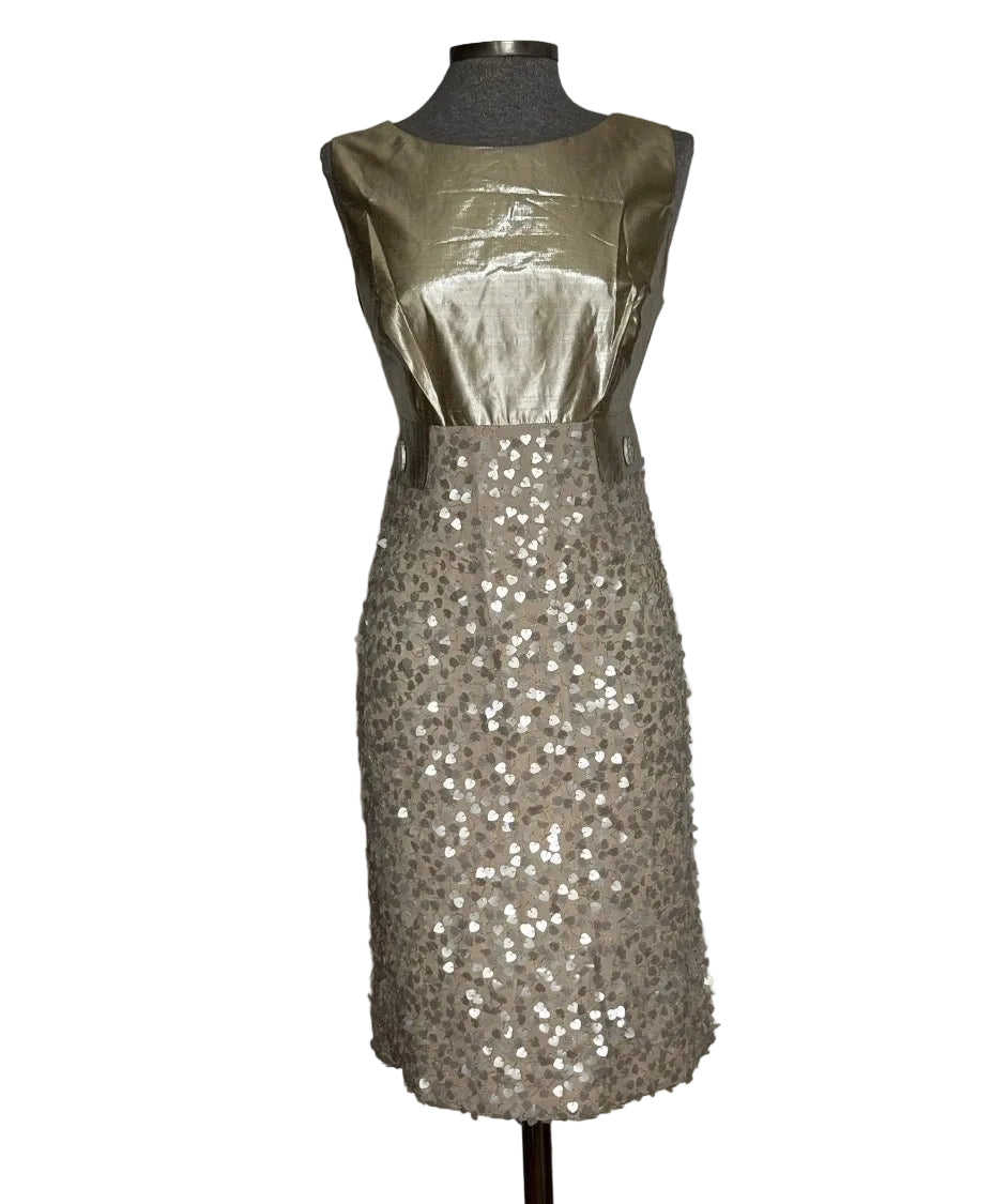 - Vestido seda Anmargo • Talla XXL